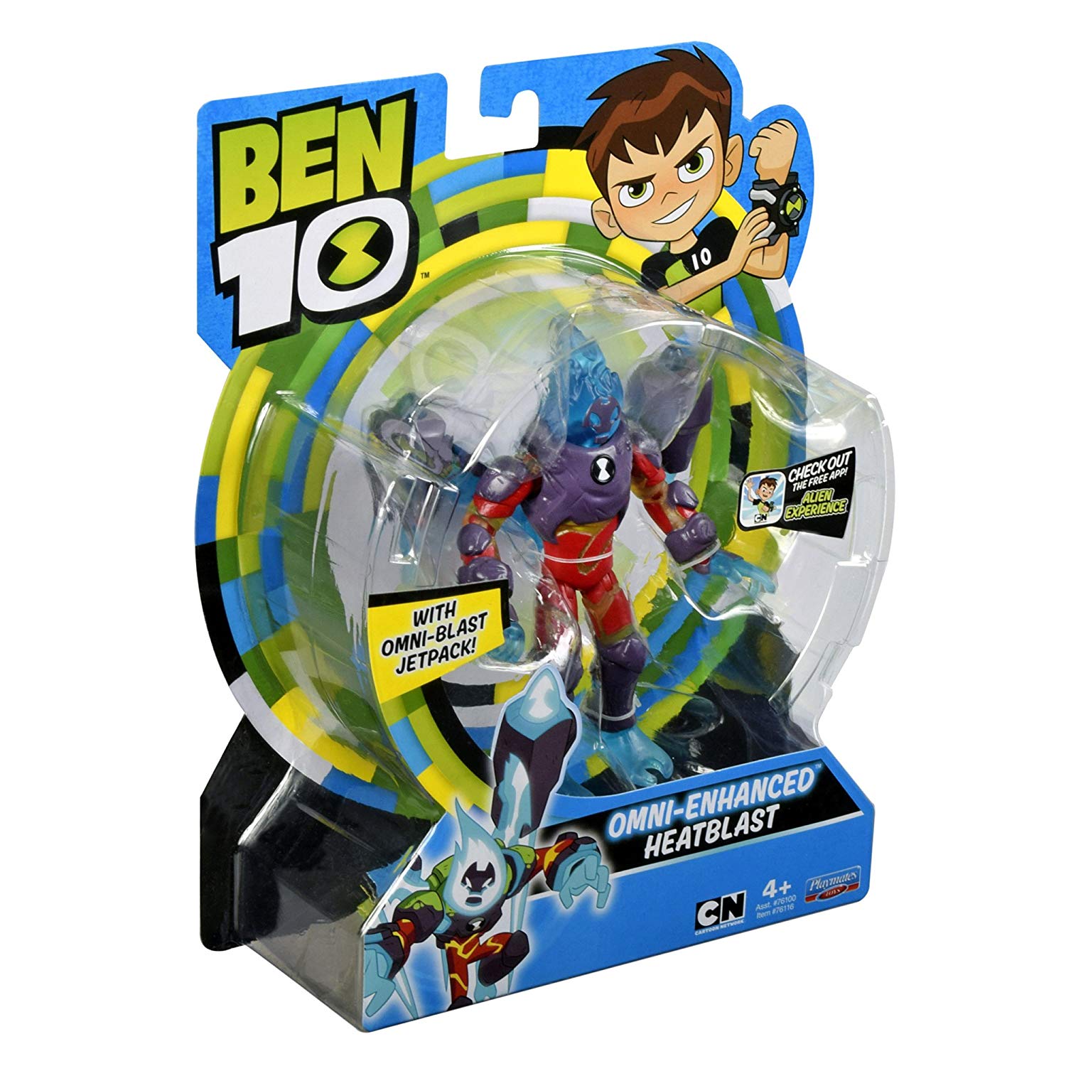 Фигурка Ben 10 – Человек-огонь. Омни-усиленный  